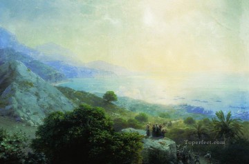 Ivan Aivazovsky Creta Montaña Pinturas al óleo